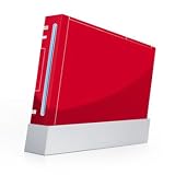 Solid State Red Design Skin Decal Sticker for Nintendo Wii Body Console