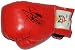Manny Pacquiao signed Team Pacquiao Red Boxing Glove