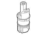 Stem Unit Assembly with Brass Stem and Stainless Steel Plate in Chrome