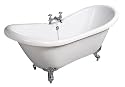 1770x720 Paris Bateau Roll Top Bath With Tap Holes