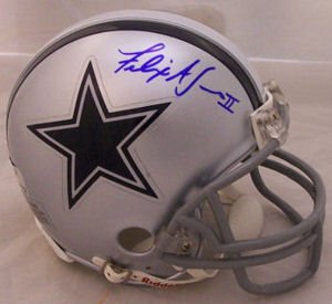 Felix Jones Autographed Dallas Cowboys Mini Helmet