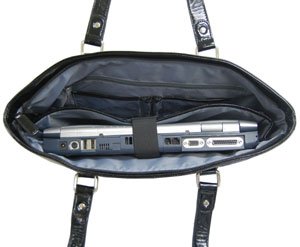 Jamie B Collection Womans Laptop Tote - Black Jamie B Collection Womans Laptop Tote - Black