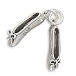 Sterling Silver Ballet Slippers Charm