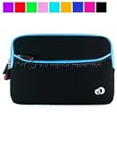 Neoprene Sleeve for Amazon Kindle 2 (Black-Blue)