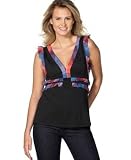 Marc Ecko - Red by Marc Ecko "Spring Fever" Plaid-Trim Top