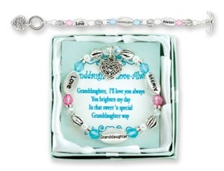 Keepsake Granddaughter Gift Bracelet