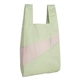 �U�E�j���[�V���b�s���O�o�b�O by�X�[�U���x�� PISTACHIO�~PALE PINK L�T�C�Y �G�R�o�b�O