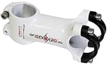 Origin8 Pro Fit Alloy Ergo Stem 90mm White