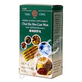 Click here to buy Chai Hu Shu Gan Wan (Liver Qi Blood Harmony) by Tang Long.