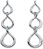 Go With The Flow Earrings By Hot Diamonds