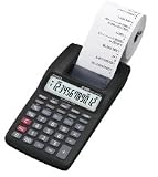 Produkt-Bild: CASIO HR-8TER druckender Rechner 12-st.LCD,Batt.;AC opt.; Euro-Umrechnung; MwST-Automatik