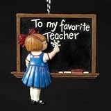 Mary Engelbreit To My Favorite Teacher School Christmas Ornament 4.5 #ME0389
