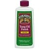 Formbys 30069 Low Gloss Tung Oil Finish, 8-Ounce