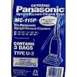 Panasonic PANASONIC MC-115P TYPE U3 VACUUM CLEANER BAGS