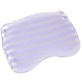 Bath Pillow - Gold and White Striped