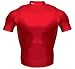Under Armour Coldgear Core Mock T,red