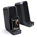 iHome iH69B5 Computer Stereo Speaker System with Dock for iPod (Black)