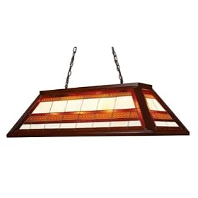 Landmark Lighting - 70102-4: Tiffany Game Room-Lighting 4-Light Chandelier in Dark... by Landmark