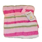Carter's Super Cozy Pink Stripe Blanket