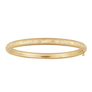 Childrens Toyshop  Jewelry : Child's Heart Flower Bangle Bracelet