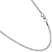 JOSCO 2mm Curb Sterling Silver Chain. Pure 925 Italian Necklace. 16,18,20,22,24,30 inches available