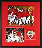 St. Louis Cardinals Photo 2011 World Series Champions Patch Display Framed