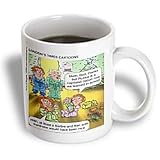 Londons Times Funny Famous Cartoons - Russia vs. Barbie Dolls - Mugs