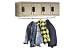 Flush Front Locker 4 Person Wall Unit 45x18x12 4 Doors Ready To Assemble Tan