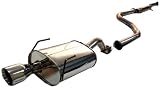 Tanabe T70003 Medalion Touring Cat-Back Exhaust System for Honda Civic Coupe/Sedan 1992-1995