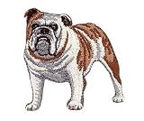 New! Bulldog Embroidered Lined Fleece Vest - Men's Large