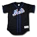 New York Mets MLB Replica Team Jersey by Majestic Athletic (Alternate Home Black: X-Large)