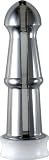 Mr-S-Leather ElectraStim ElectraProbe Uni-Polar Metal Butt Plug (125mm X 30mm)