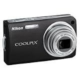 COOLPIX S550 10MP Digital Camera with Leather Camera Case and Extended Warranty, Graphite Black