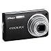 COOLPIX S550 10MP Digital Camera with Leather Camera Case and Extended Warranty, Graphite Black