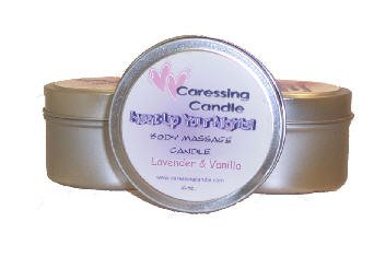 Caressing Candle Body Massage Candle - Lavender vanilla