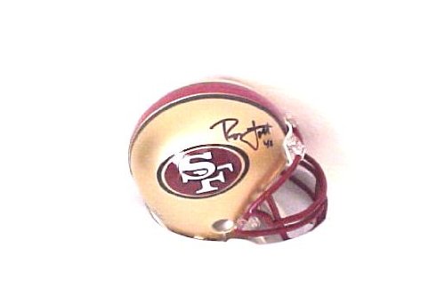 Ronnie Lott Autographed San Francisco 49ers Mini Helmet w/ Photo Proof