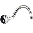 Surgical Steel Black and White YIN YANG Logo Nose Ring