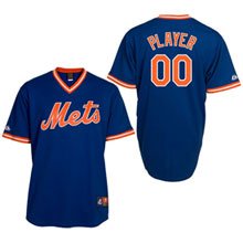 MLB Men's New York Mets Authentic Jersey Personalized (Royal Blue, 48/X-Large)