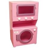 Dexton Retro Kids Washer and Dryer- Pink