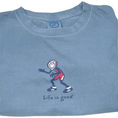 Life is Good Wrestling Tee