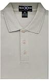 Mens Interlock Fashion Short Sleeve Polo( Natural )