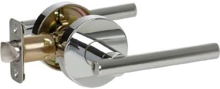 Dclose Polished Chrome Door Lever (Bedroom and Bath)-Salina Series