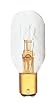 15 Watt Tubular T7 Incandescent Light Bulb / DC Base (BA15d) / Clear / 15T7