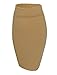 Tom's Ware Womens Casual Convertible Knee Length Pencil Skirt