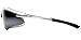 Pyramex Fortress Safety Eyewear, Silver Mirror Lens With Silver Frame