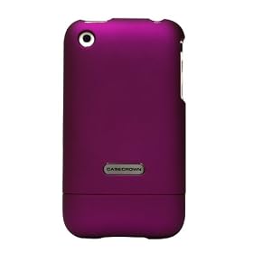 CaseCrown Apple iPhone 3G 3GS Polycarbonate Slim Fit Case - Purple Amethyst