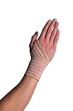Swede-O Elastic Wrist Wrap (One Size fits most) Beige