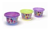 Disney Minnie Mouse Take & Toss Toddler Bowls 3-pack
