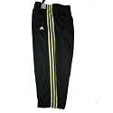 Adidas Legacy Mesh Capri Pants for Women / Black /VitaGreen