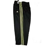 Adidas Legacy Mesh Capri Pants for Women / Black /VitaGreen